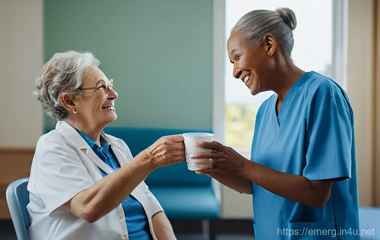 작업치료사의 연봉 수준 분석 - A compassionate female occupational therapist in her early 30s, dressed in comfortable professional ...