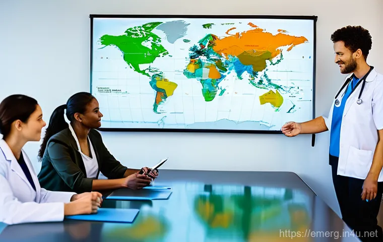 작업치료사의 글로벌 의료 네트워크 형성 사례 - **Prompt 1: Global Occupational Therapy Connection and Learning**
A bright, dynamic image of a f... 작업치료사의 글로벌 의료 네트워크 형성 사례 - **Prompt 1: Global Occupational Therapy Connection and Learning**
A bright, dynamic image of a f...