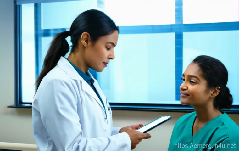 작업치료사의 연구 프로젝트 관리 - **Image Prompt 1: The Insightful Bridge from Clinic to Research**
"A female occupational therapi...